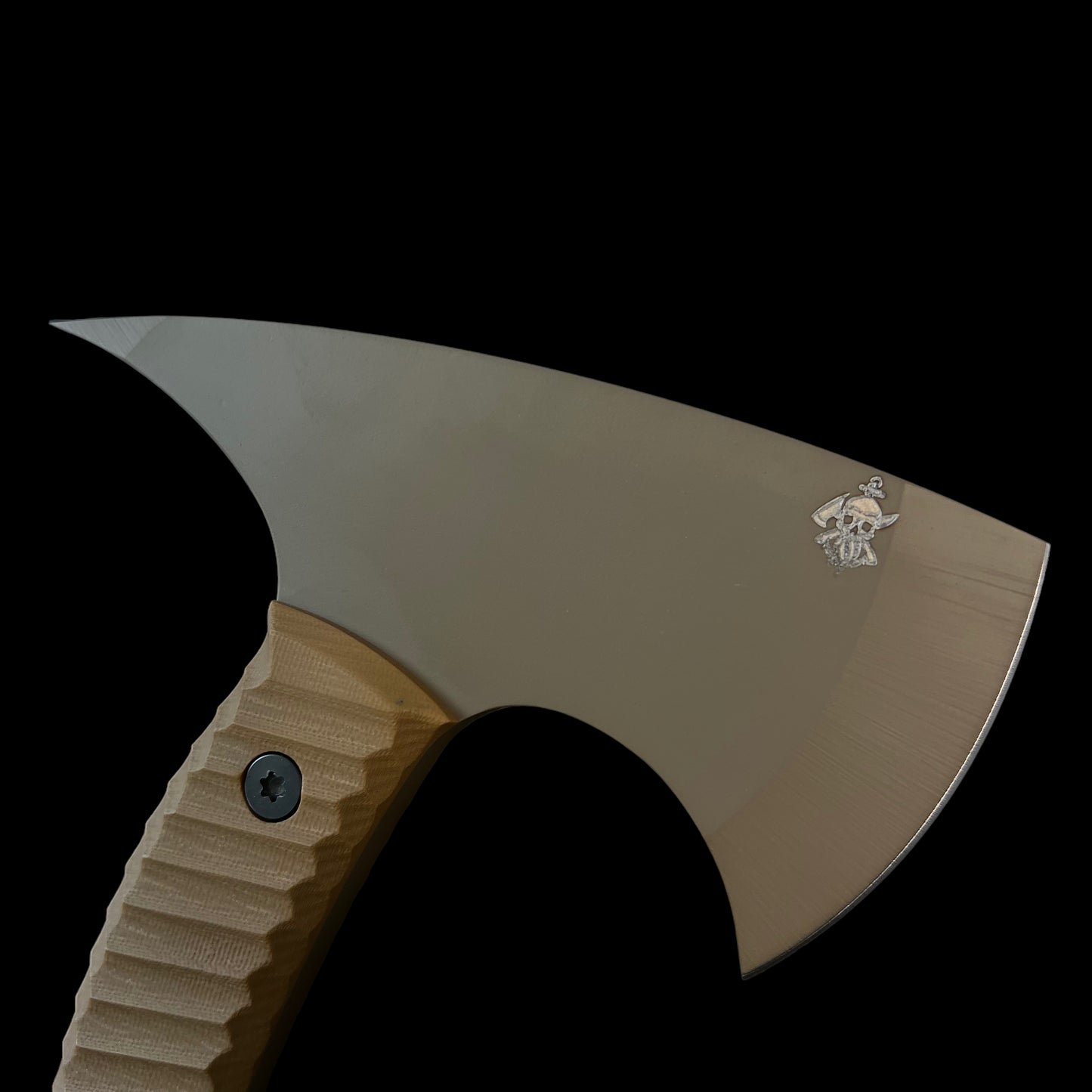 Crash Axe- Coyote G10. Glock FDE Cerakote.