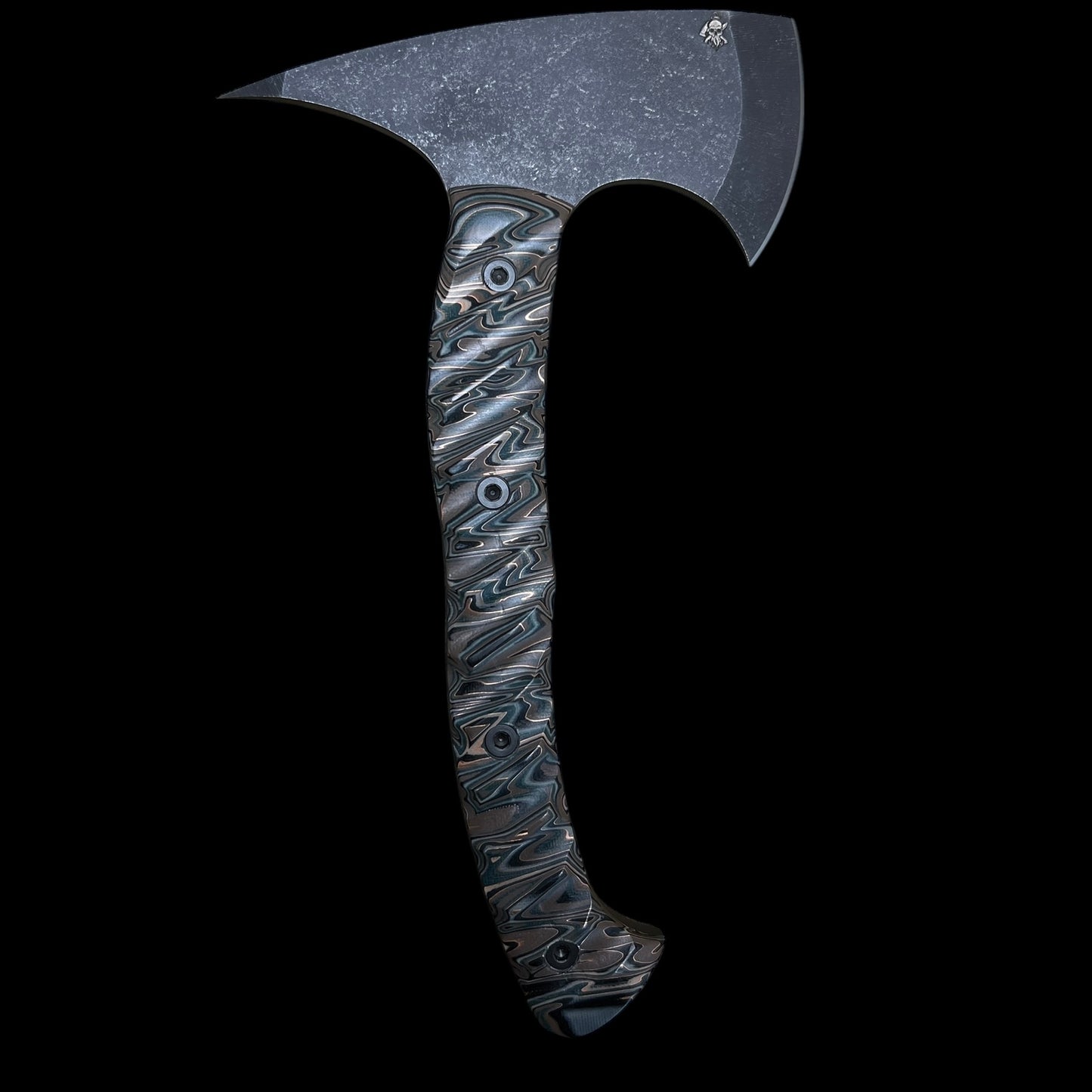 Crash Axe- Copper infused Camo Carbon Fiber.