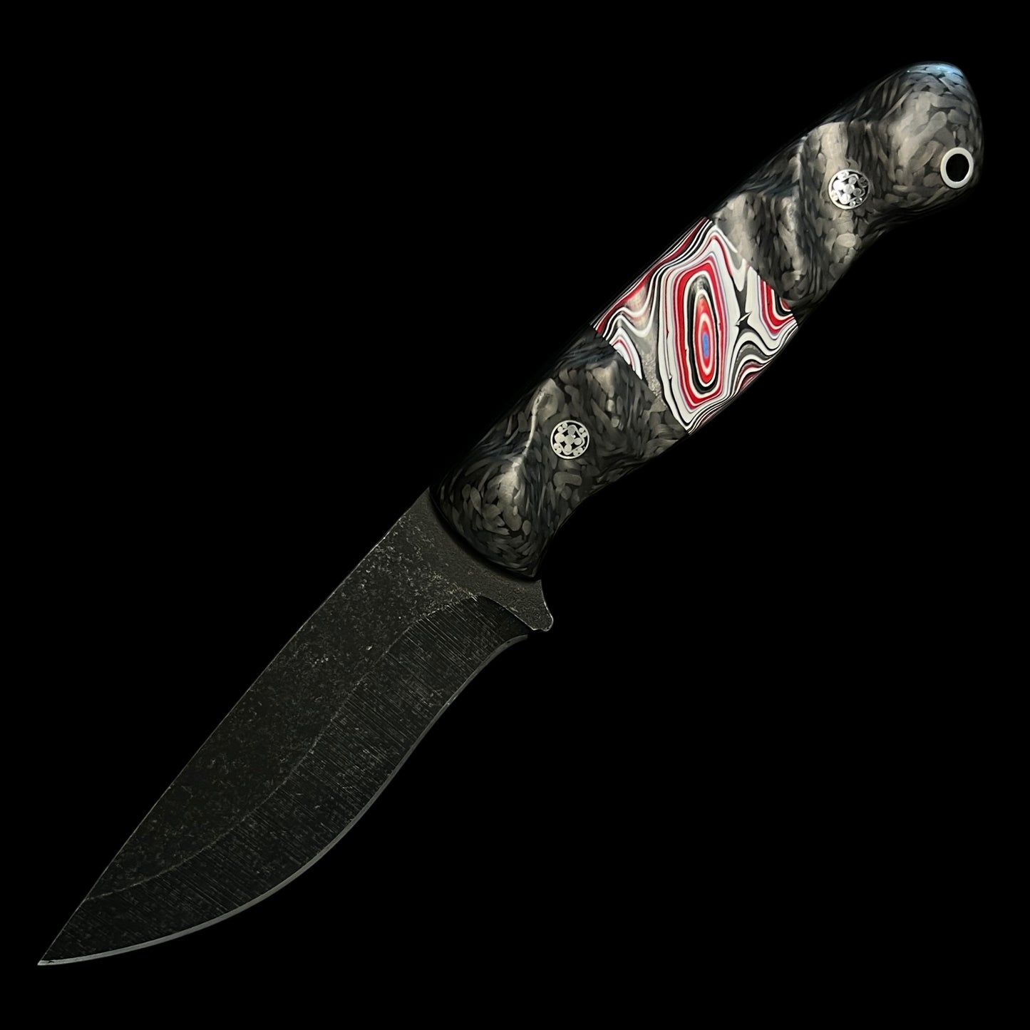 Magnacut Skinner- Carbon Fiber/ Fordite.