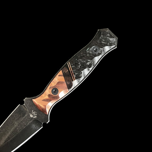 SEA SYKES- Copper Bolster/ Copper infused Carbon Fiber/ Carbon Fiber.