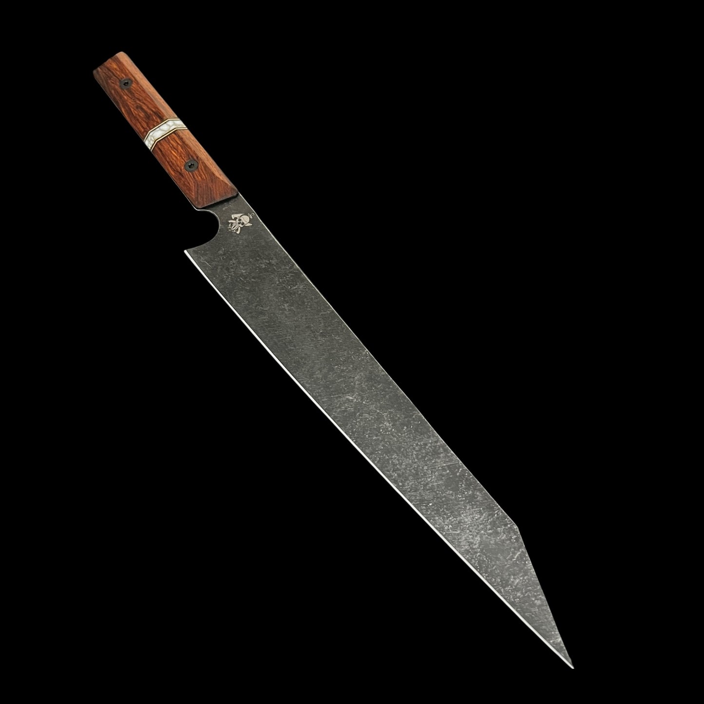 CHEF SET- Iron Wood/ Gold Webbed Trustone