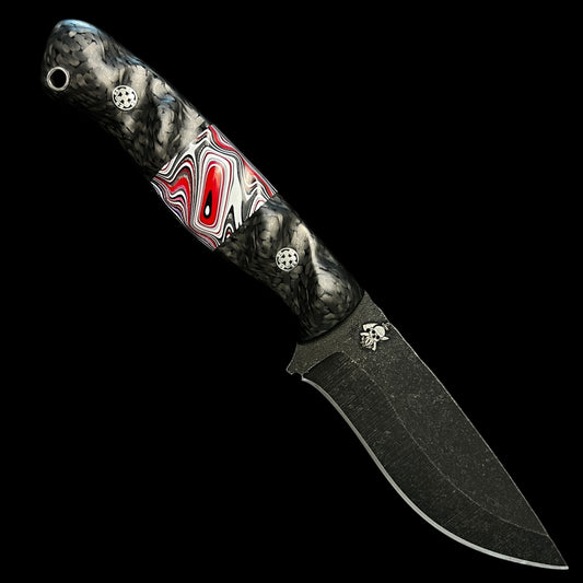 Magnacut Skinner- Carbon Fiber/ Fordite.